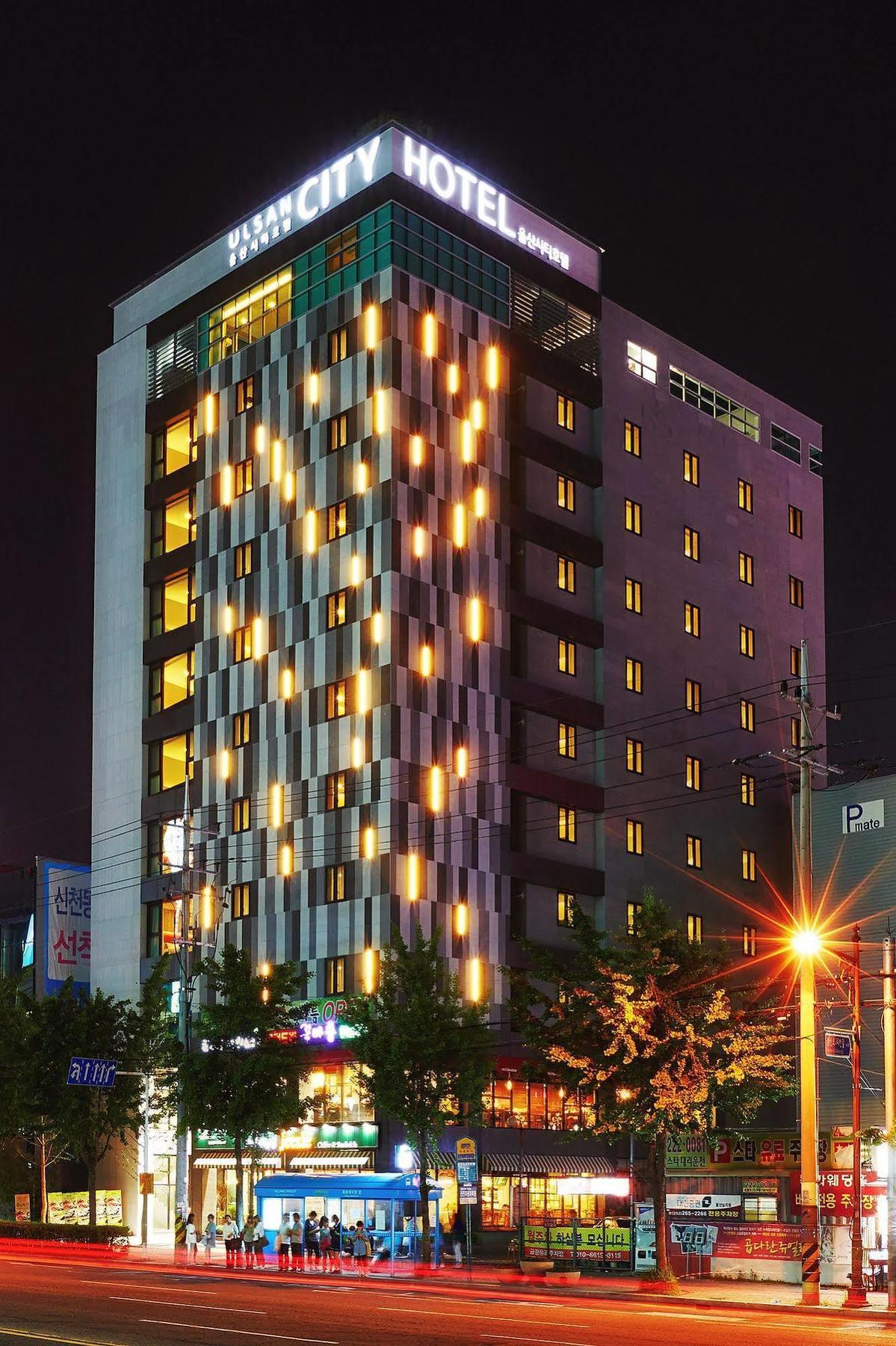 Ulsan City Hotel Exteriör bild